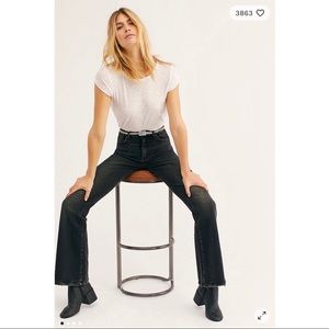 Lee high rise flare jeans